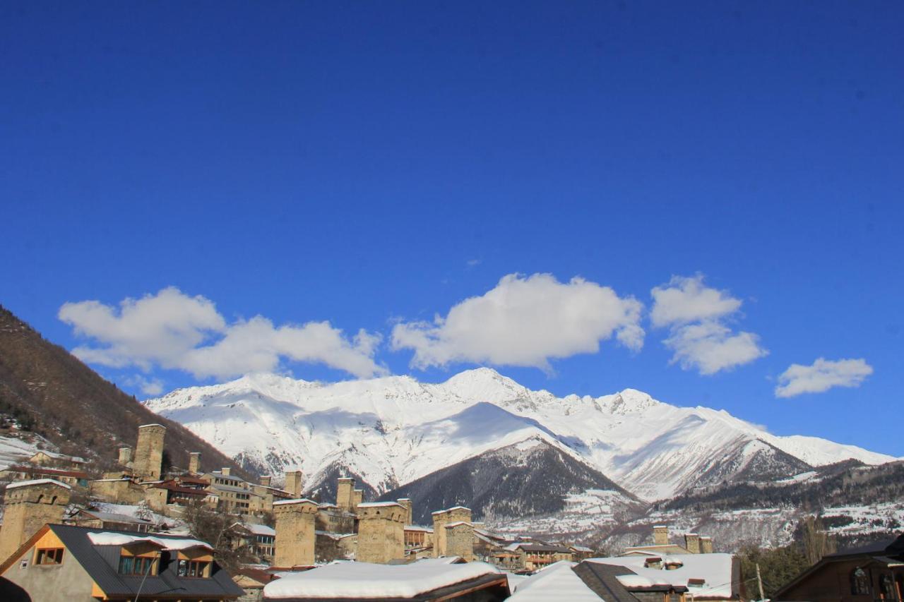 Hotel Svaneti Mestia Exteriör bild