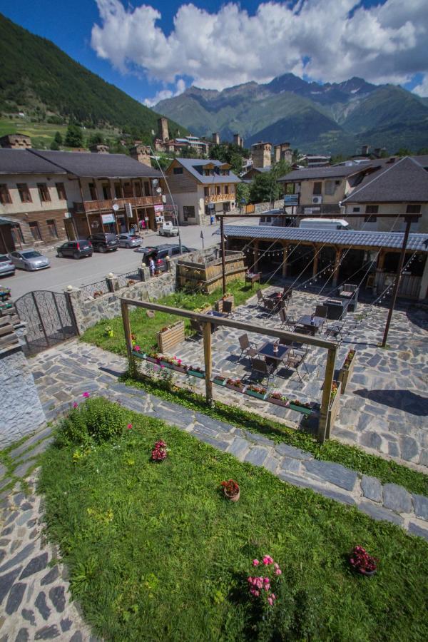 Hotel Svaneti Mestia Exteriör bild