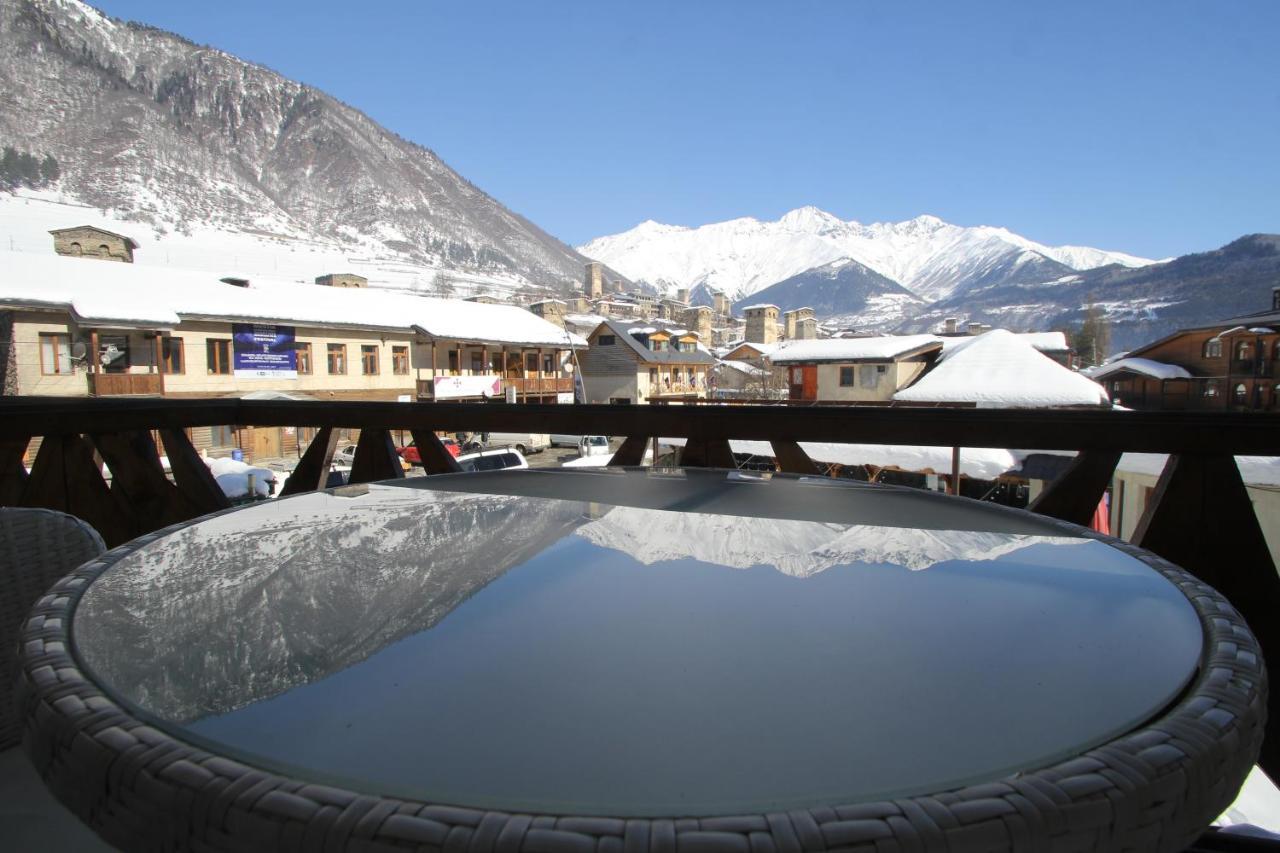 Hotel Svaneti Mestia Exteriör bild