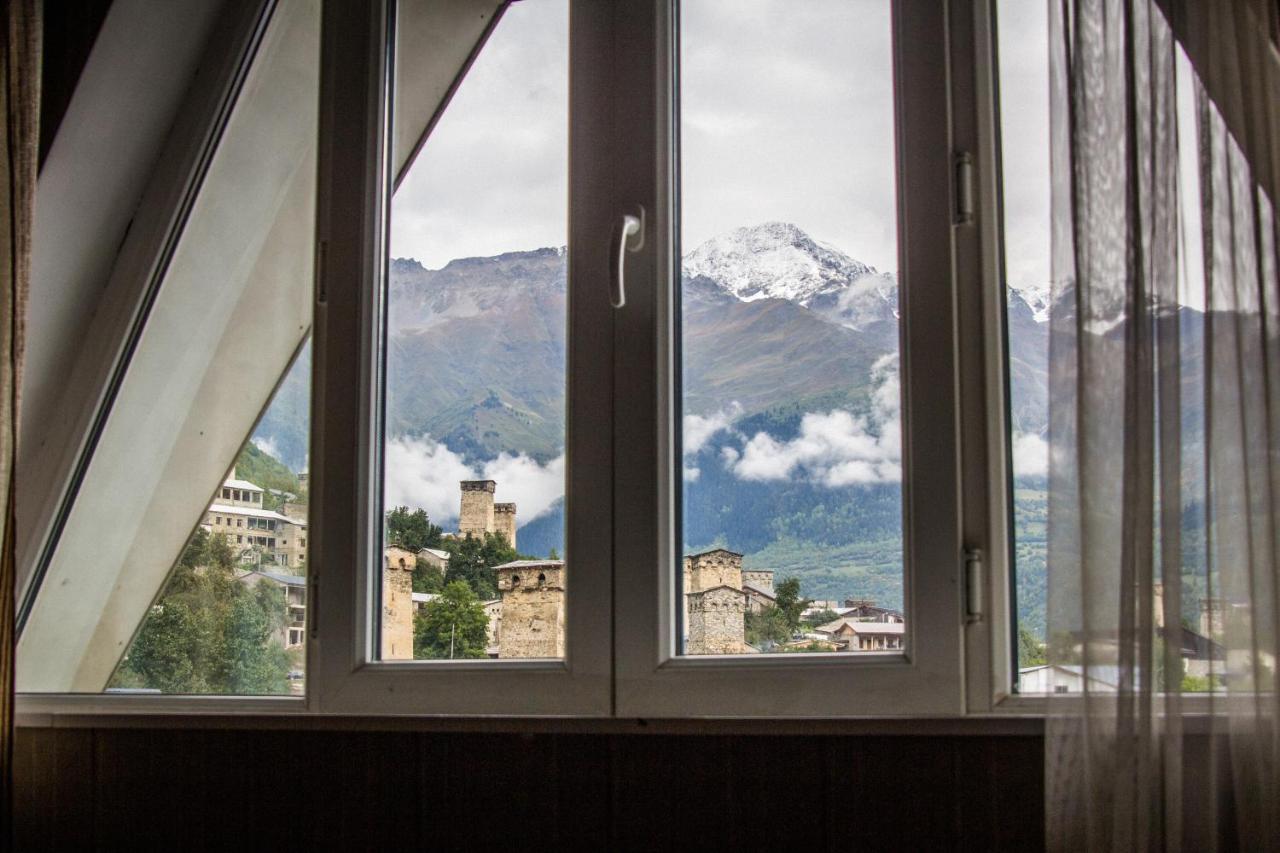 Hotel Svaneti Mestia Exteriör bild